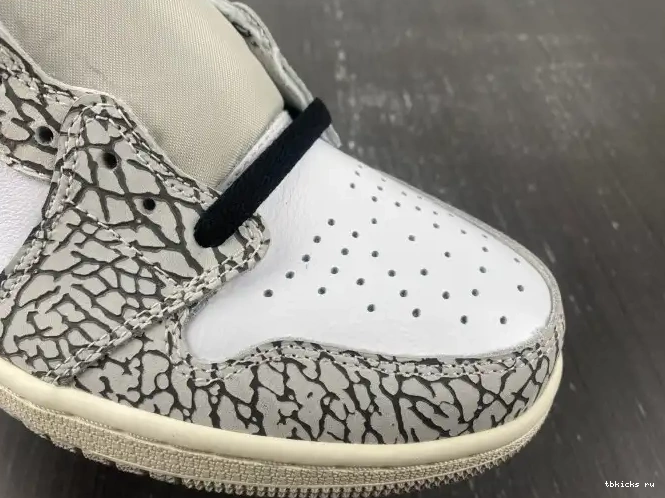 Cheap TB White Jordan Cement OG DZ5485-052 High 1 Air 0624